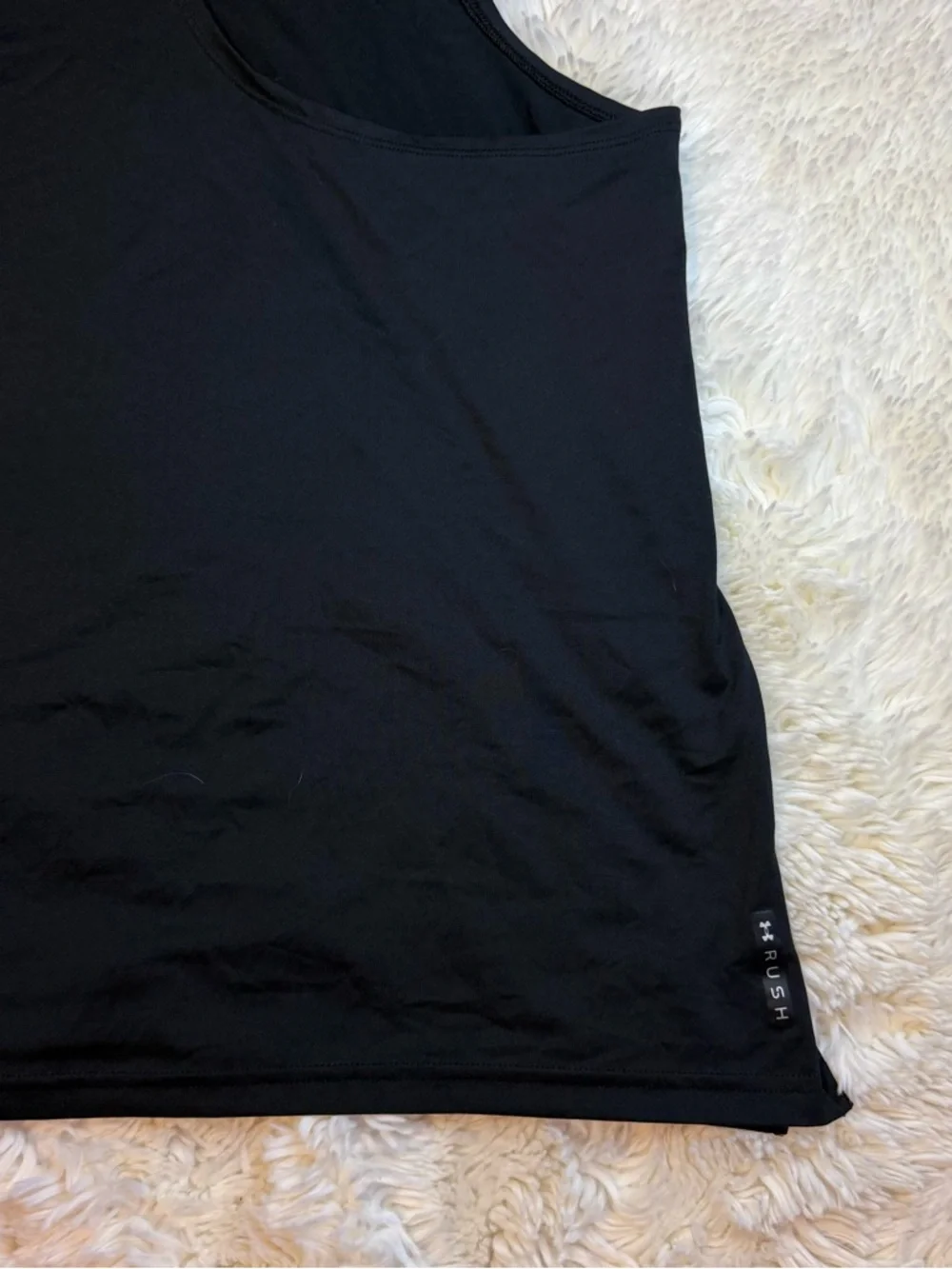 Under armor Men's XL black Training Tank Top Racerback style - Picture 6 of 14